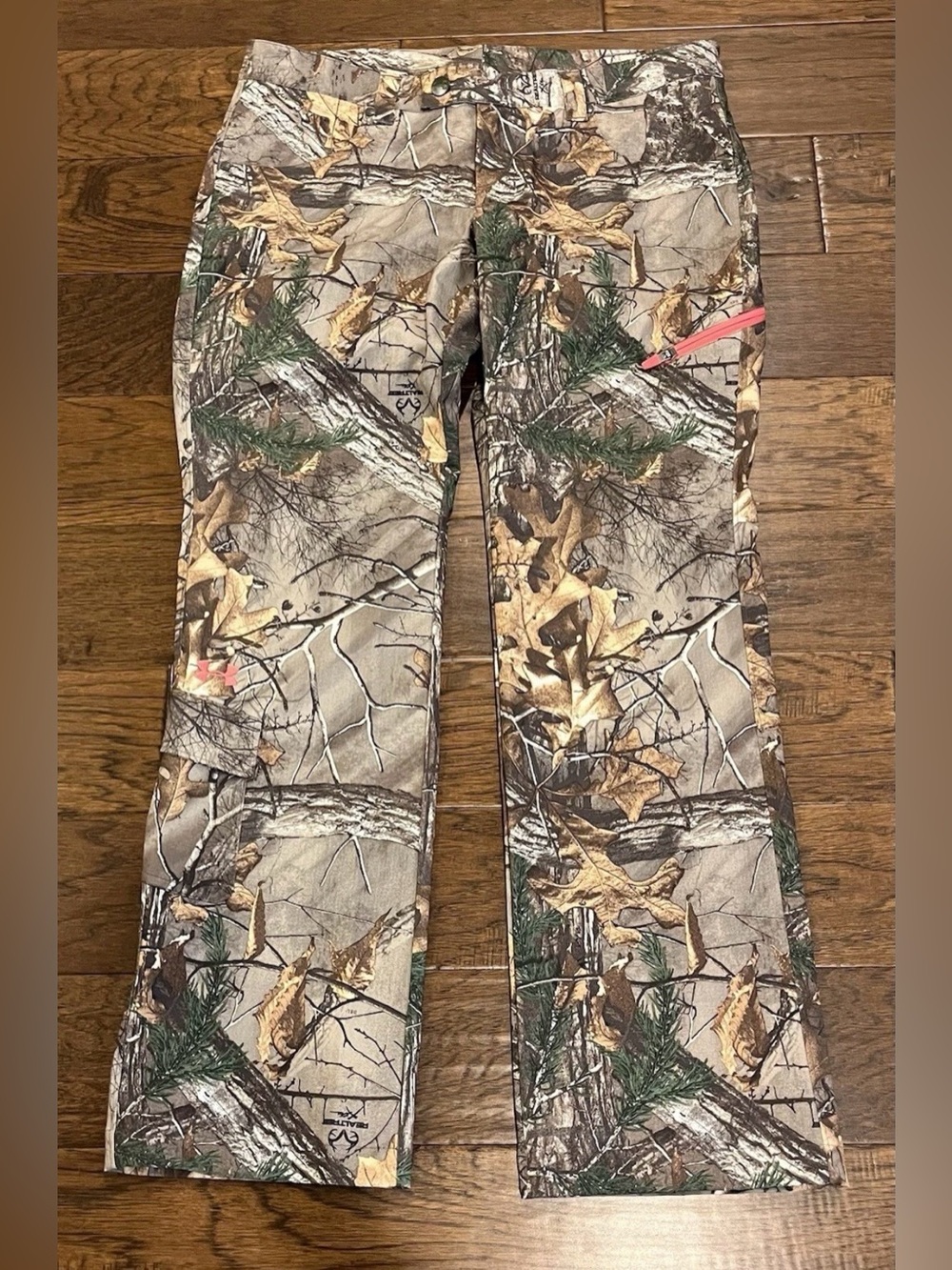 Under Armour RealTree Xtra Women’s Camo Pants Cargo Tactical Hunting Fish 14